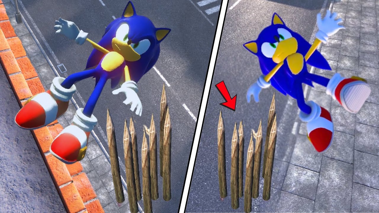Sonic NPC Ragdoll Physics Compilation #144 | Overgrowth