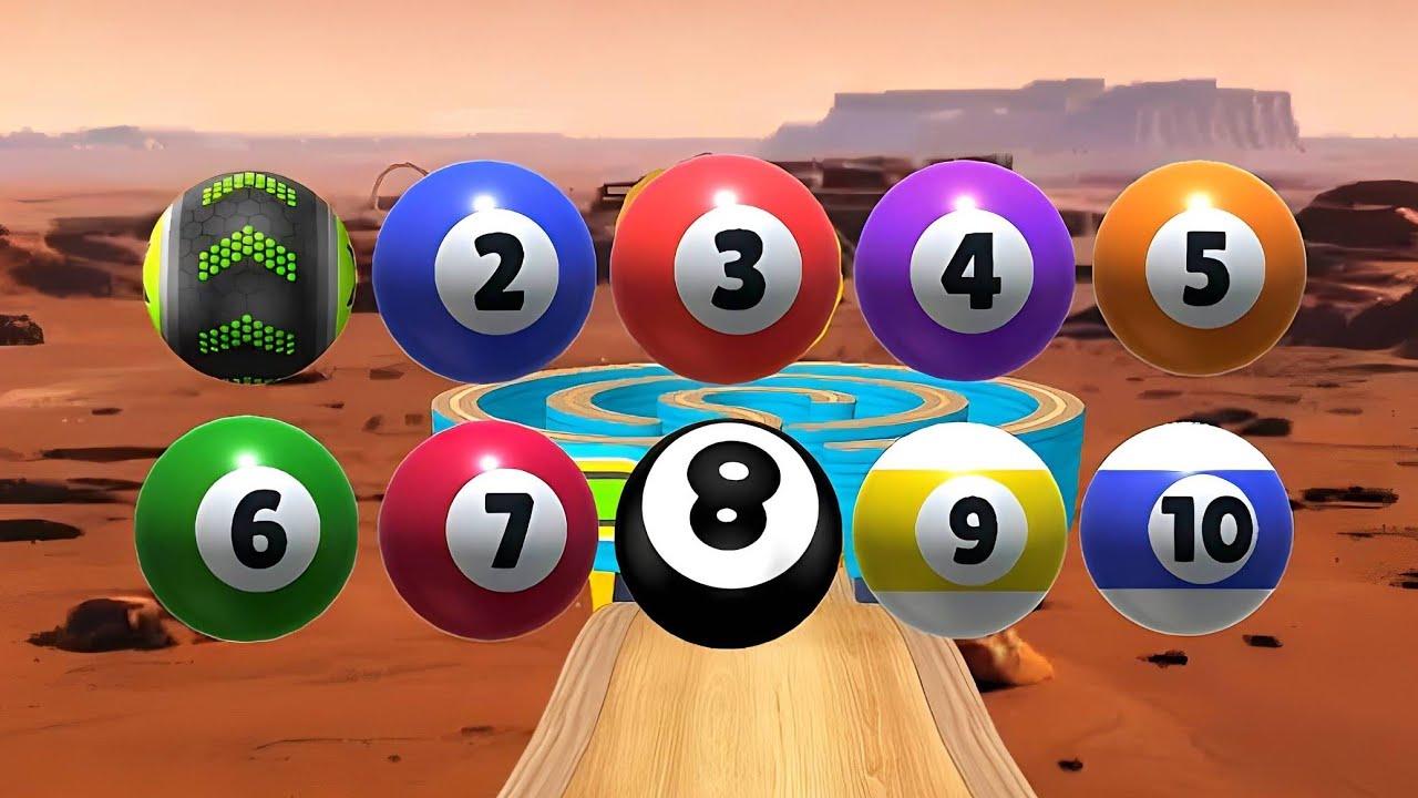 🏀 Going Balls VS Rollance Balls Action Ball Games New Race 858 | Android/IOS Games 