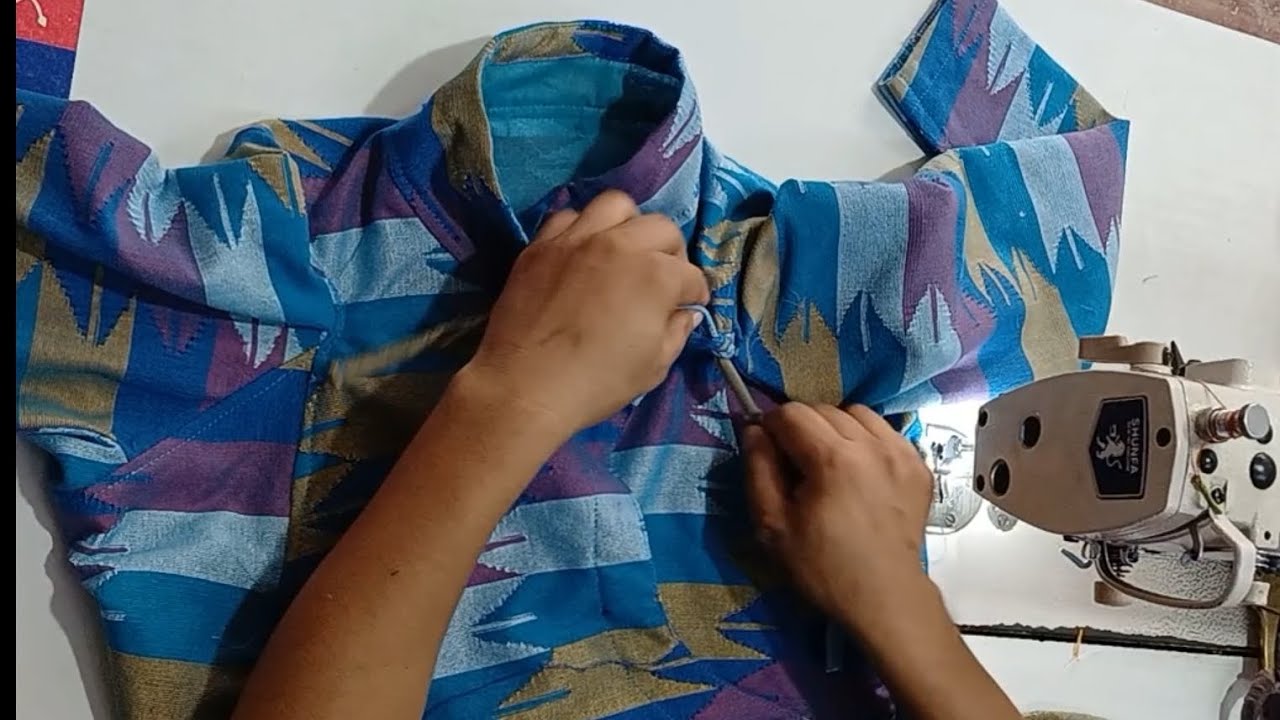 #Nepali #chau bandi #cholo #सिलाउने sajilo tarika #fashion #diy #sewing 