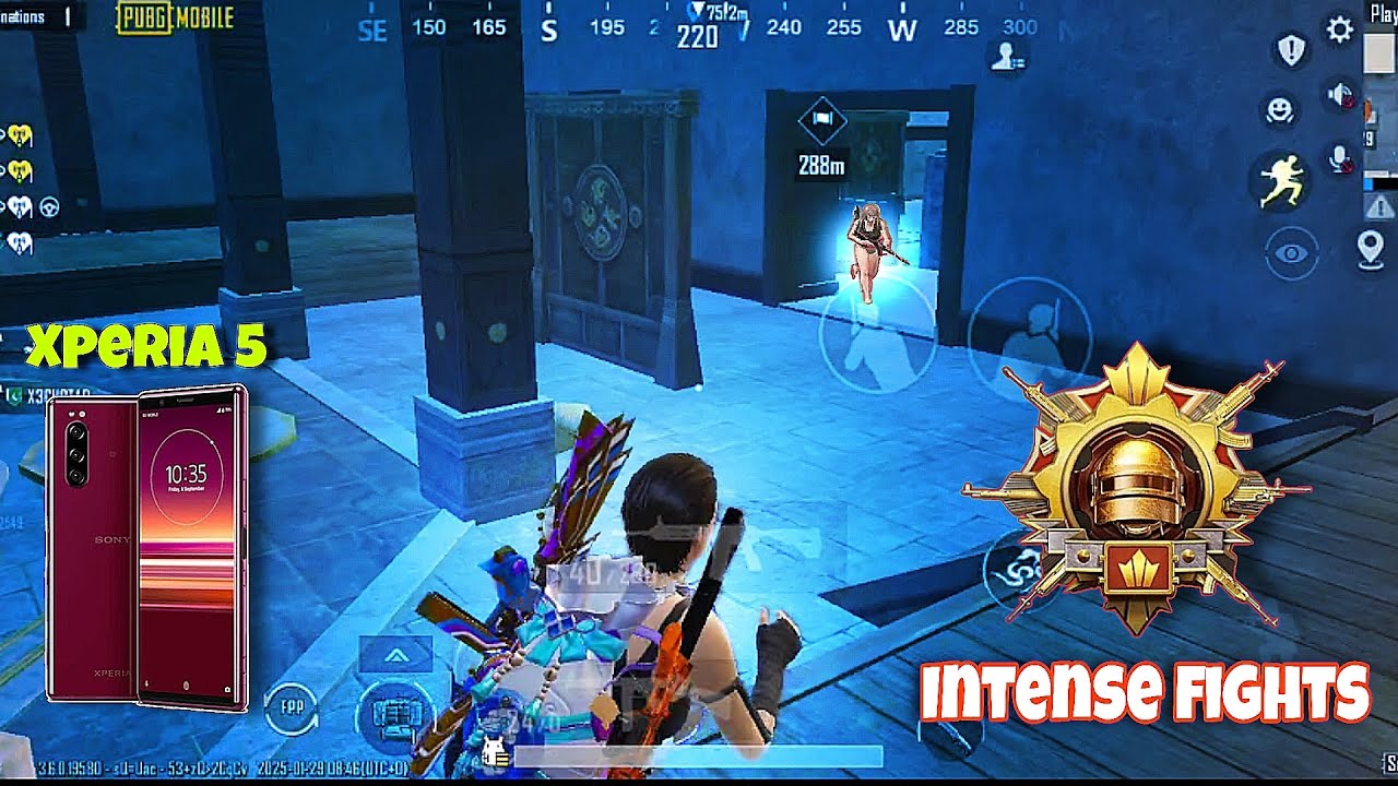 Sony Xperia 5 PUBG Test in 2025 | full intense gameplay | smooth + extreme 60fps | Test in Hotdrop 🥶