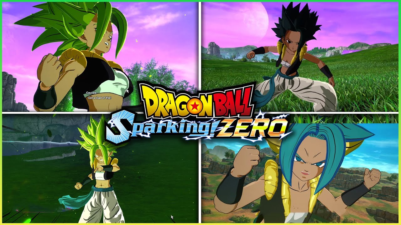 NEW Transforming Caule (Caulifla and Kale Fusion Dance) Mod Showcase | Dragon Ball Sparking Zero