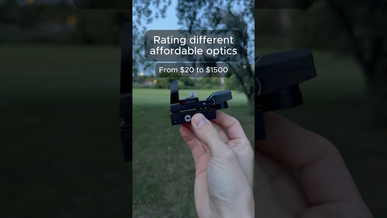 Which price point is your favorite🤔#airsoft #reddot #tacticalgear #milsim #milsimairsoft