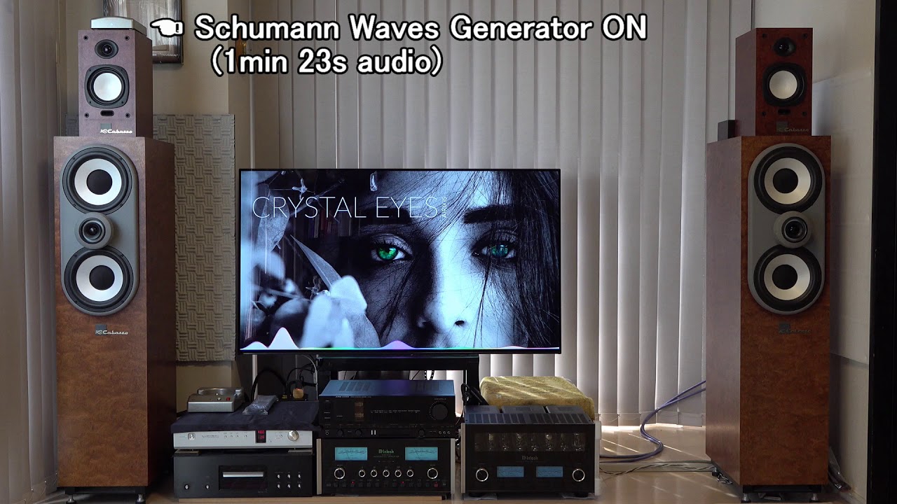 Acoustic Revive RR-777 Schumann waves Test