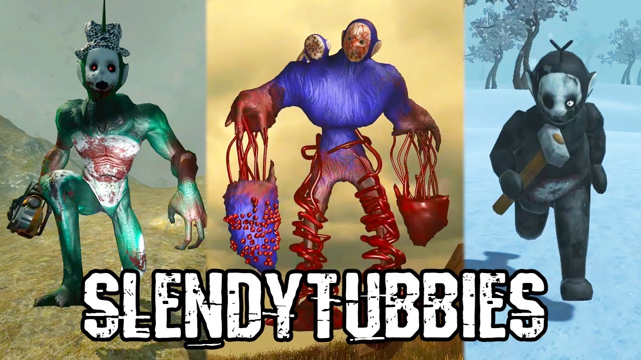 ESTOS SLENDYTUBBIES SON ATERRADORES - Slendytubbies Retribution
