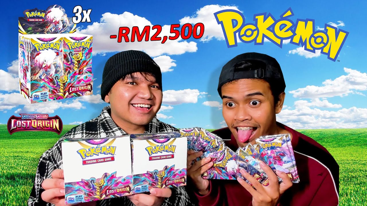 🔴 OOHAMI & UKILLER Opened (108 PACKS!) LOST ORIGIN | Pokémon Malaysia 