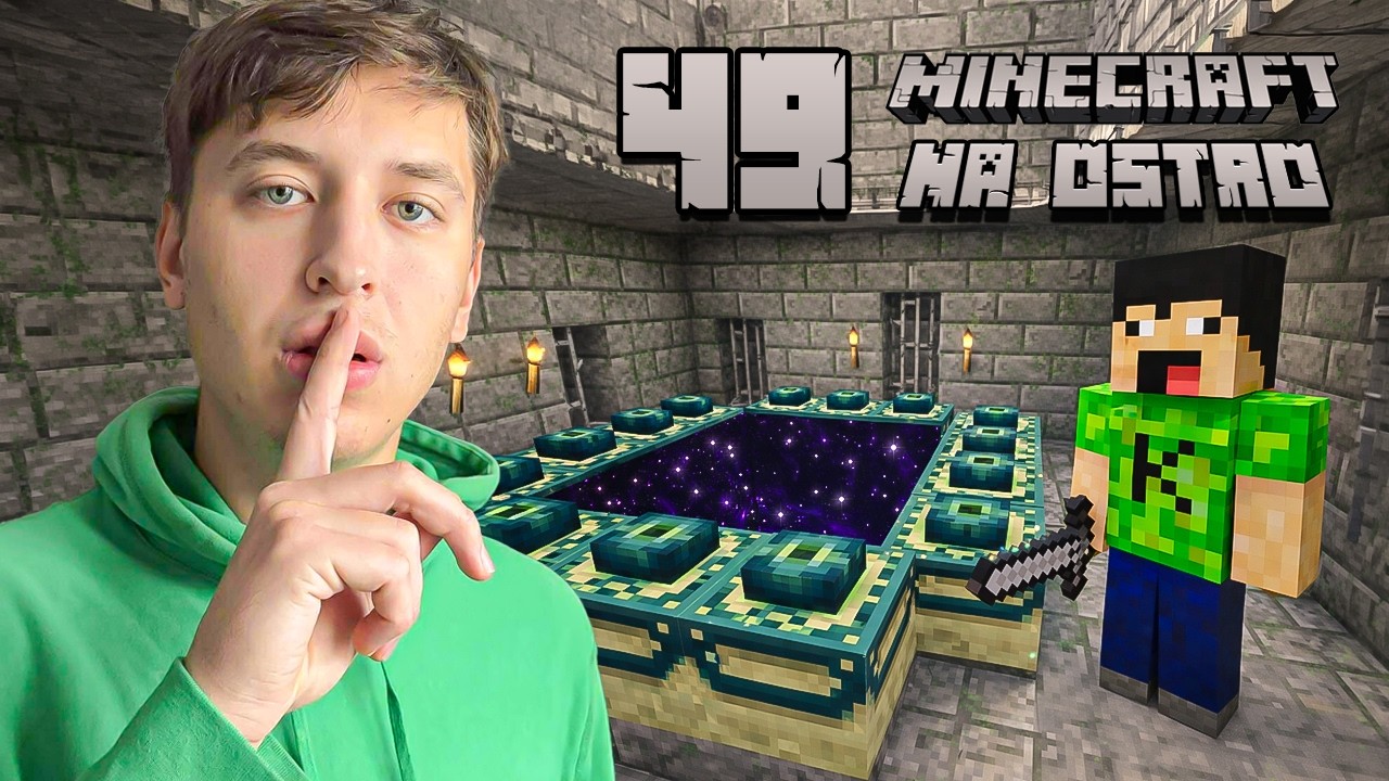 SZUKAMY PORTALU DO ENDU!? - MINECRAFT NA OSTRO | #49