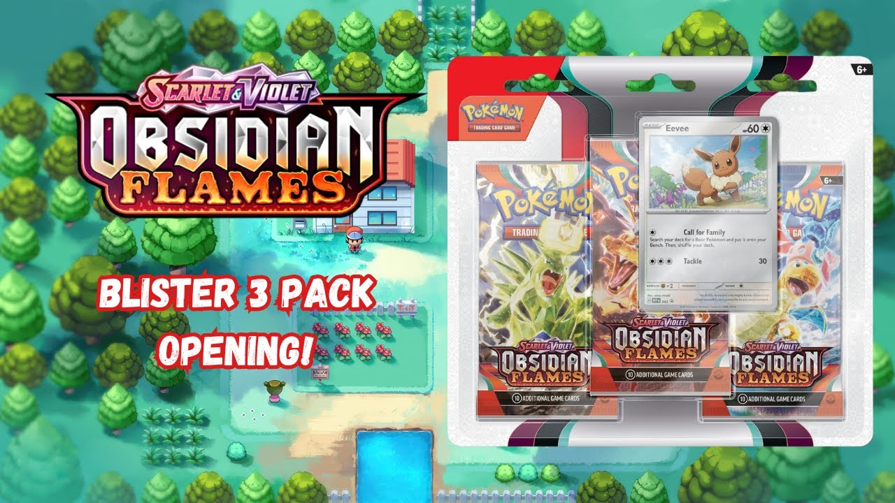 Obsidian Flames Blister Pack opening!