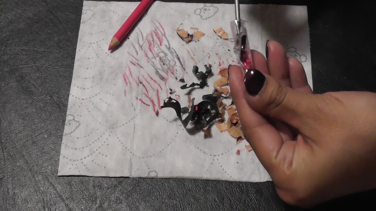 ASMR Sharpening Lip Liners ~  Whisper