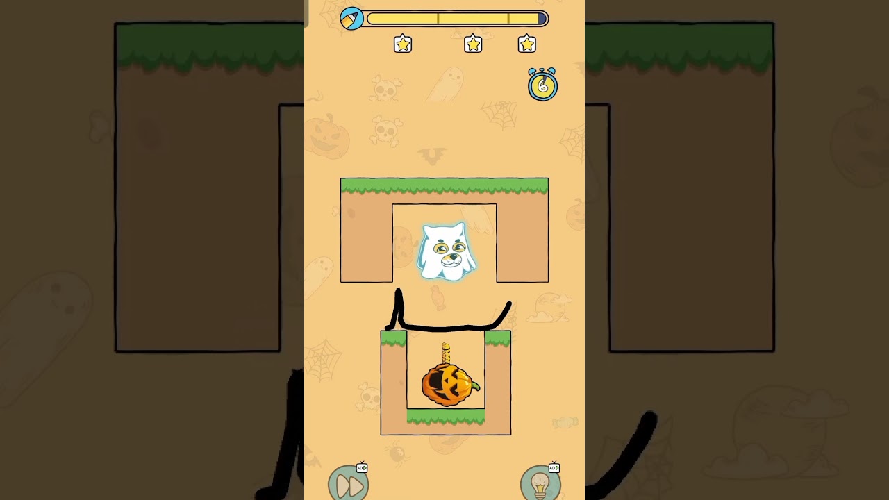 shi boo Doge wuf wuf wuf #shorts #gameplay #dogerescuegame