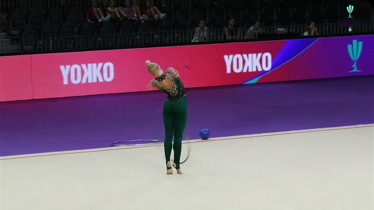 SVK BENKOVITSOVA Xenia Hoop Seniors FIG RG WCCup Cluj Napoca 2025
