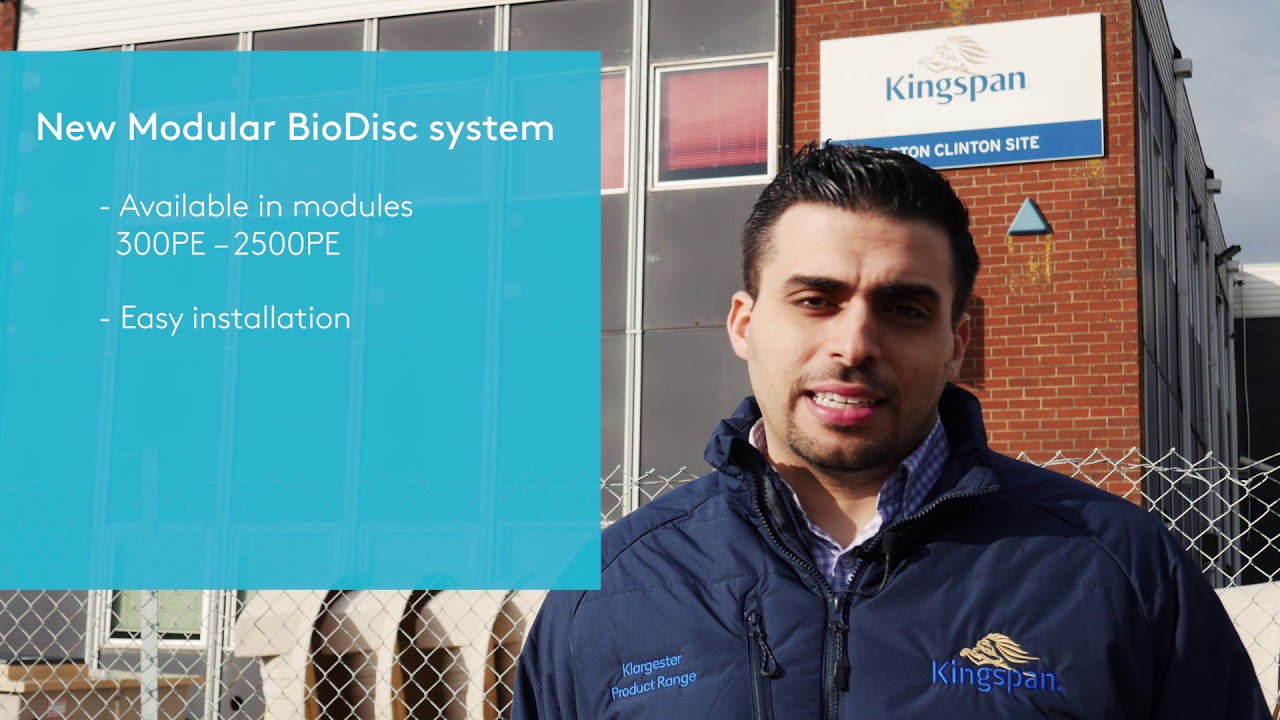 Kingspan BioDisc Commercial Sewage Treatment Plant