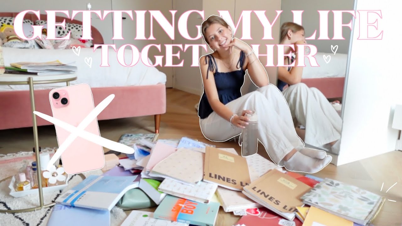 GETTING MY LIFE TOGETHER 👩‍💻 | Mijn leven op orde krijgen, organiseren, routine & healthy reset 🪽