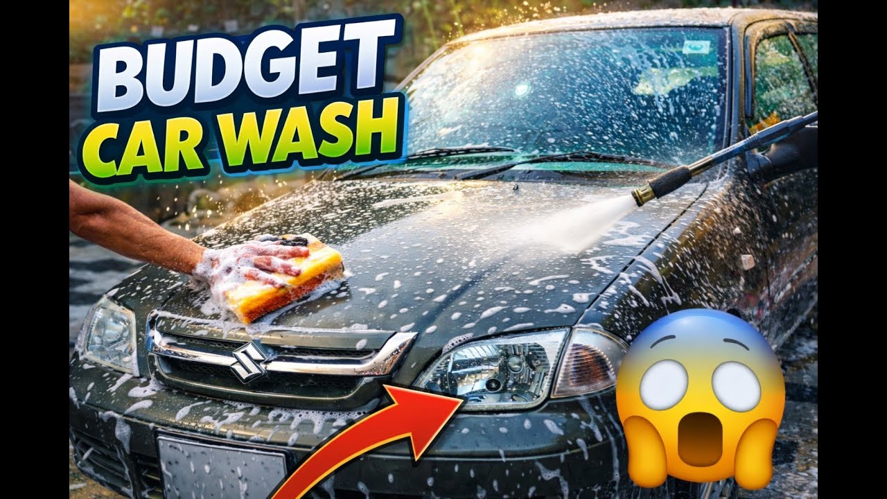 Car Wash at Home in Low Budget  | Satisfying Deep Clean | Car wash | Budget car wash | Interior