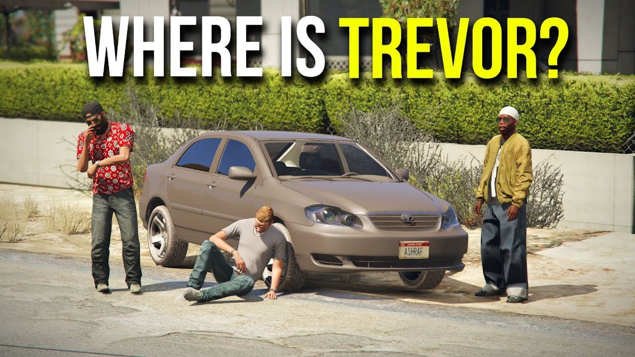 WHERE IS TREVOR? | ASHRAF BHAI, ABID AND NASIR LOOKING FOR TREVOR | GTA 5 MODS GAMEPLAY