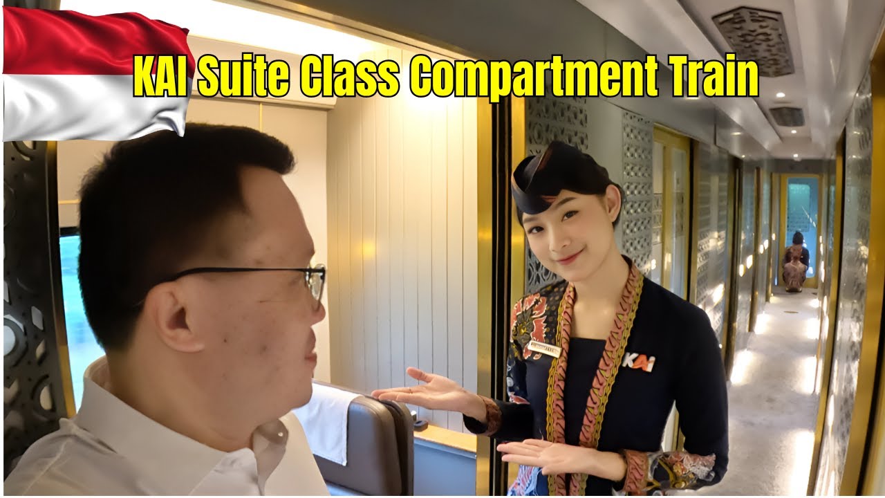 Is This the Best Suite Class Train in Southeast Asia? KAI Suite Class Compartment Train 🇮🇩