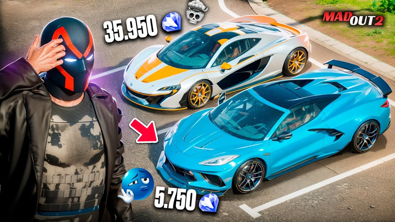 😨КУПИ ЕЁ, ПОКА НЕ ПОДНЯЛИ ЦЕНЫ ! ЛУЧШЕ ЧЕМ МИФИЧЕСКАЯ ТАЧКА В MADOUT 2 - Chevrolet Corvette