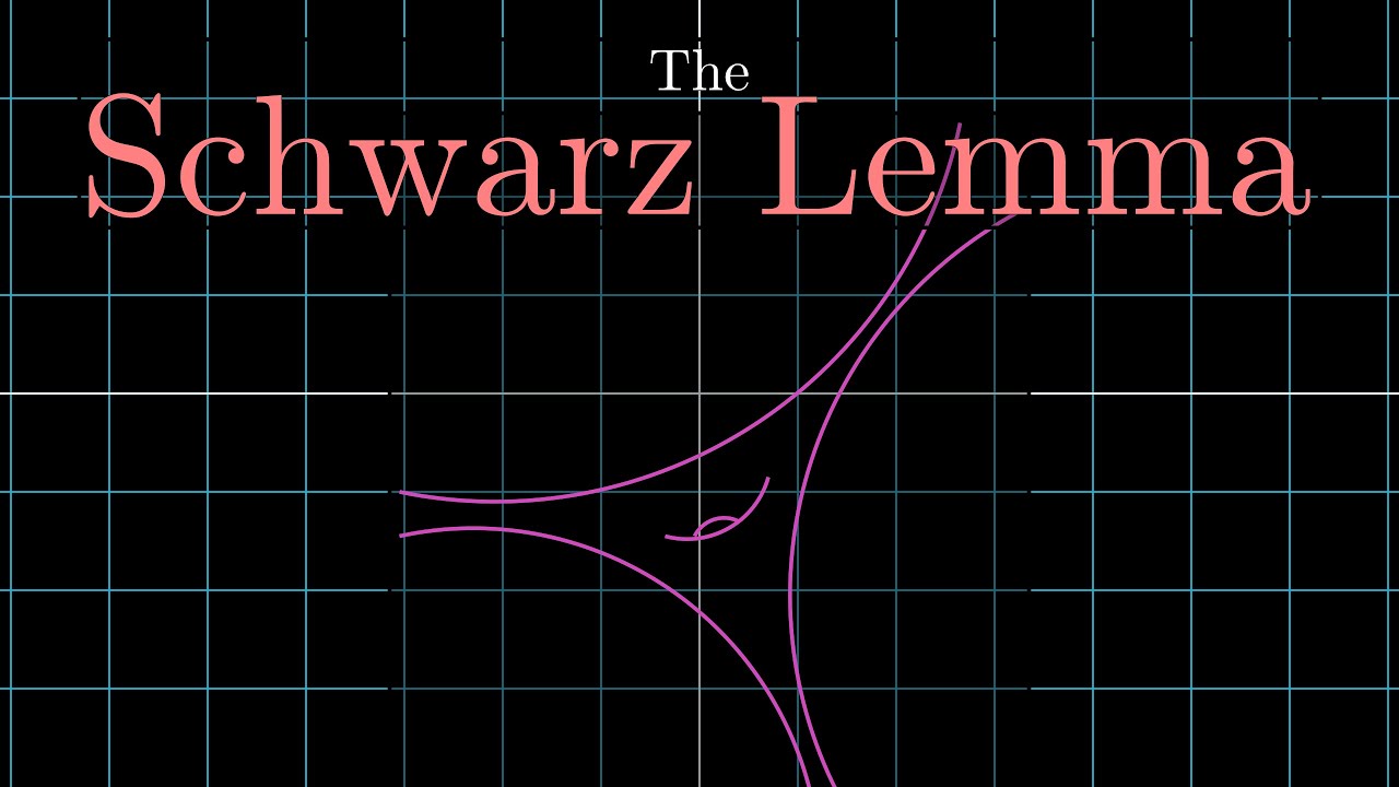 The Schwarz Lemma -- Complex Analysis