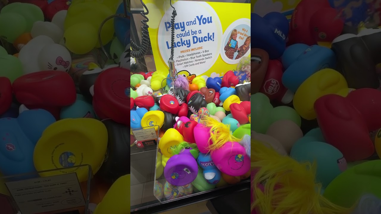 The Lucky Duck Claw Machine Was FIXED!