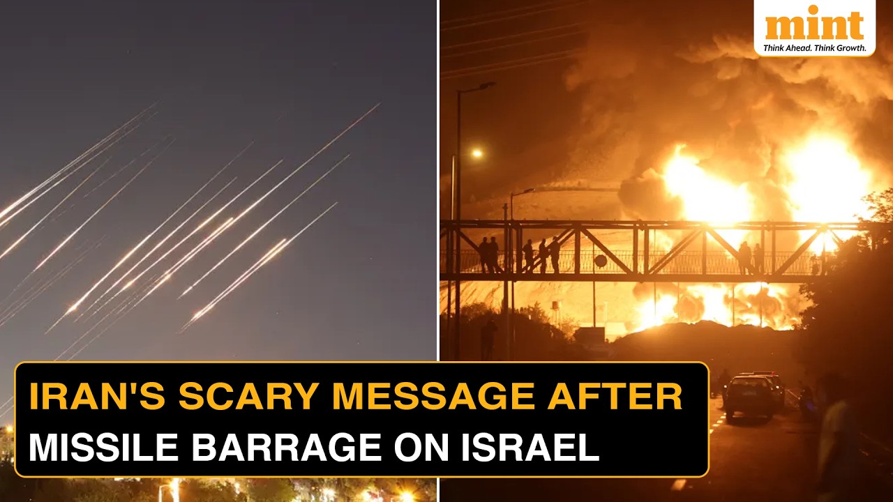 Iran Issues Stark Warning to Israel After Missile Attack | 'More Crushing Blows' Threatened | Watch
