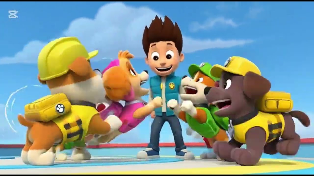 Paw Patrol Poem for Kids 🐶🚓 | Fun Rhyming Adventure in 3D Cartoon Style 🌈