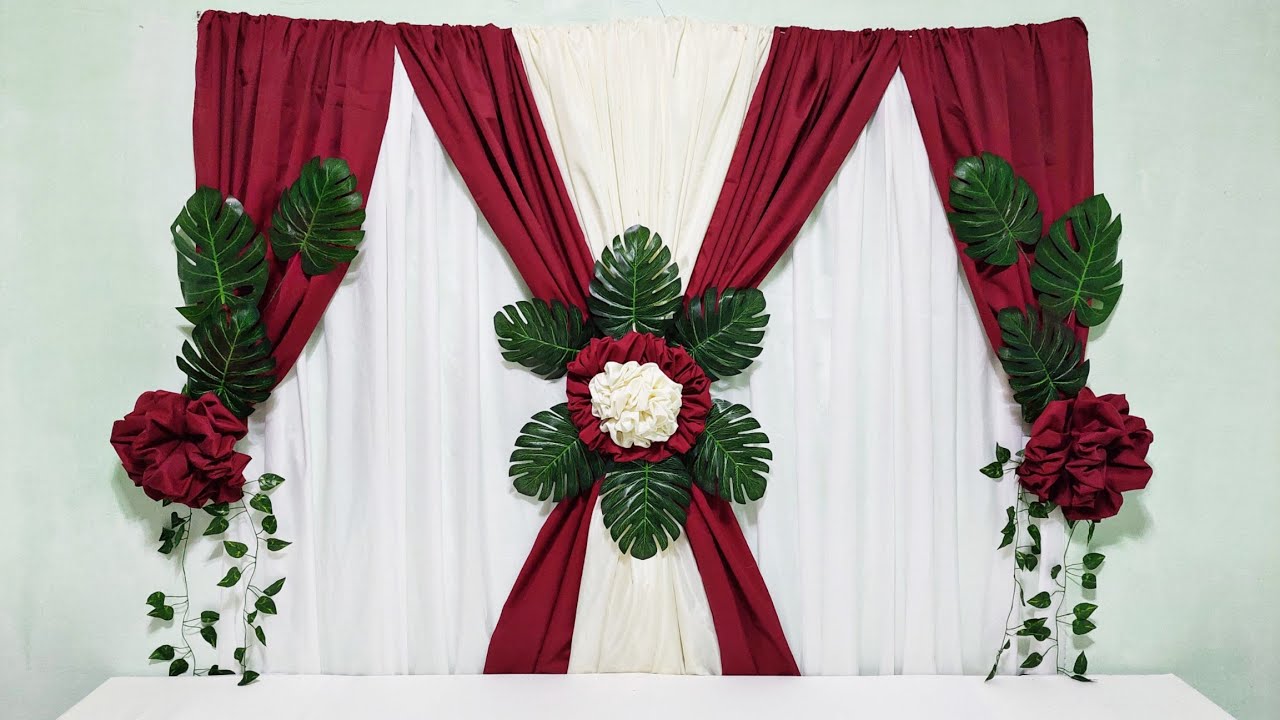 BACKDROP SUNFLOWER SUNGOLD/TEDDYBear IDEAS TUTORIAL Best for Any occasion | Jasmin DIY