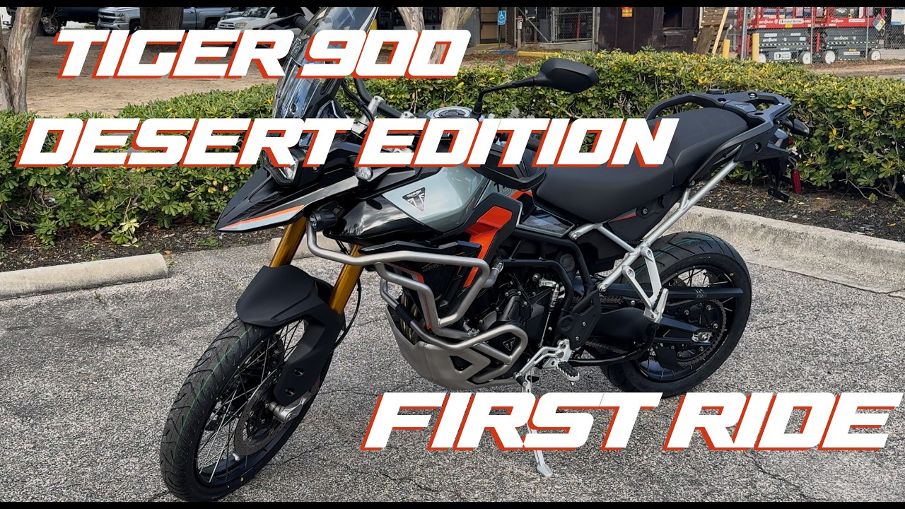 2026 Tiger 900 Desert Edition Virtual Test Ride