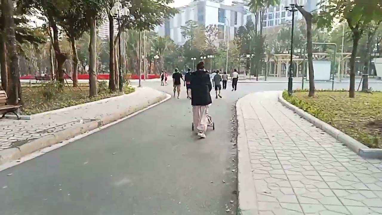 Dạo quanh Công viên đang chỉnh trang! 