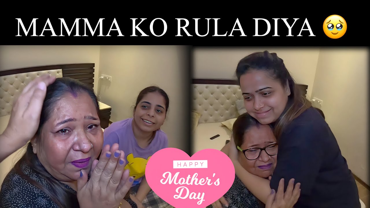 Sakshi ki wajah se mamma bahut roye 🥹 | Mother day vlog | @SakshiLehri @ShikhaLehri