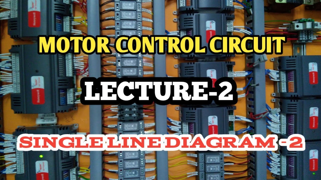 Electrical control panel single line diagram -2/MCC TRAINING IN HINDI