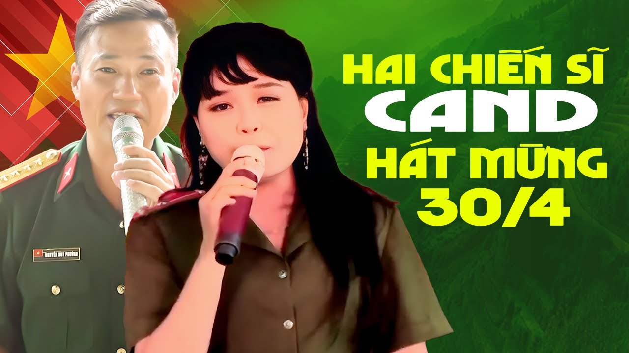 ĐẤT NƯỚC TÌNH YÊU 🚩 Hai Chiến Sĩ CAND Hát Mừng 30/4  khiến khán giả vỗ tay không ngớt
