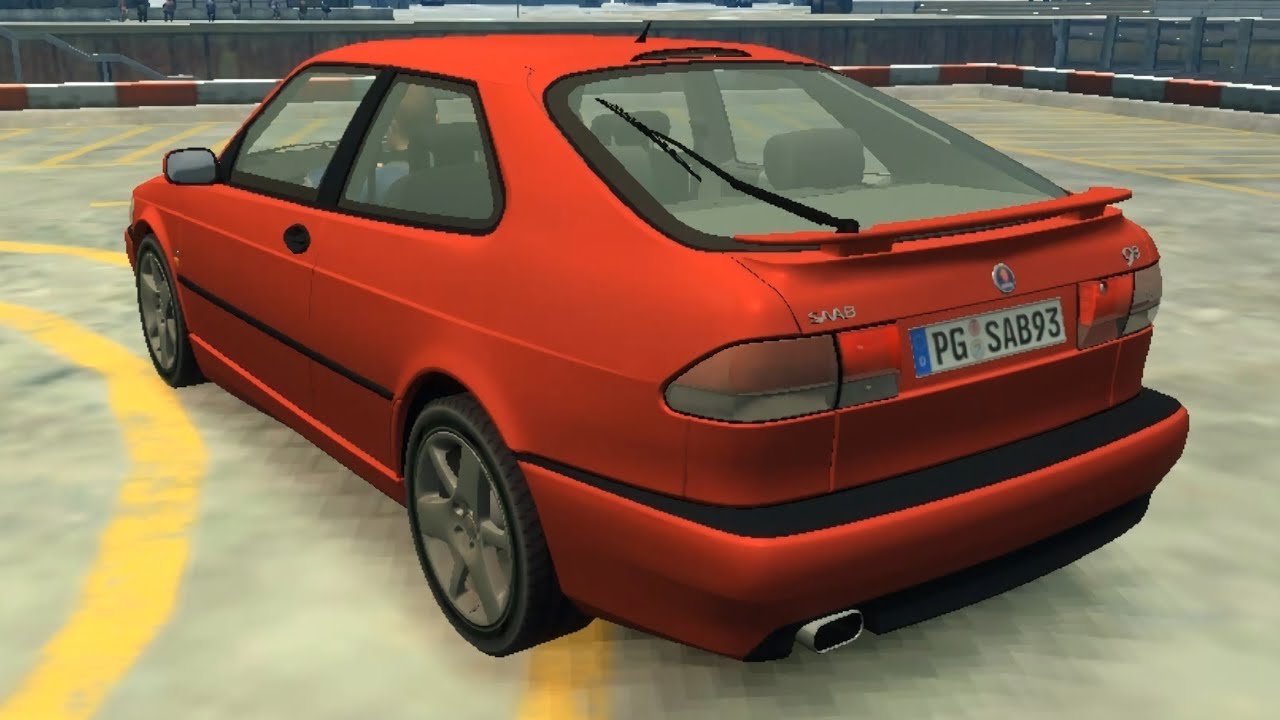 GTA IV 2002 Saab 9-3 Aero Coupe Crash Testing