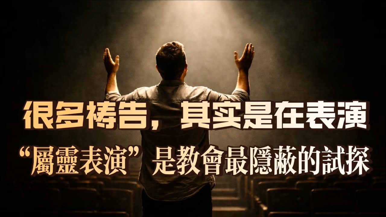 很多禱告，其實是在表演｜精讀《屬靈操練禮贊》；屬靈操練，最容易變成假虔誠；【靈修經典200講】（46）
