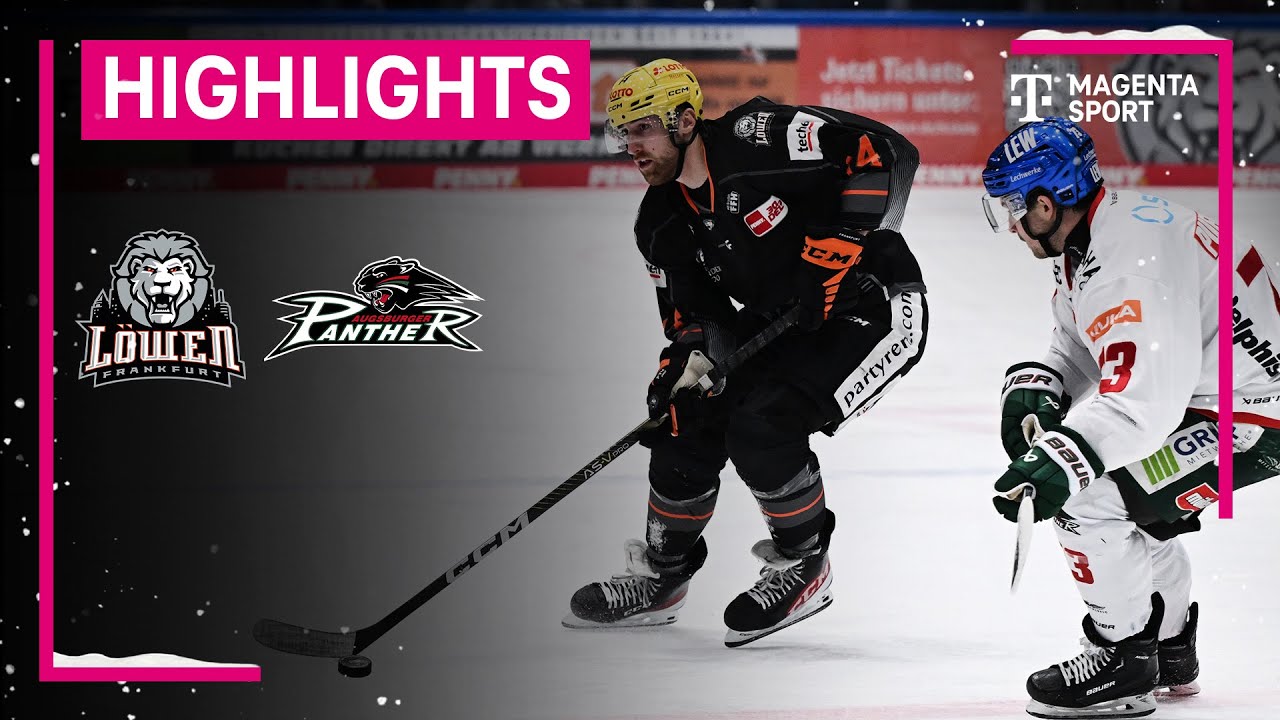 Löwen Frankfurt - Augsburger Panther | PENNY DEL | MAGENTA SPORT