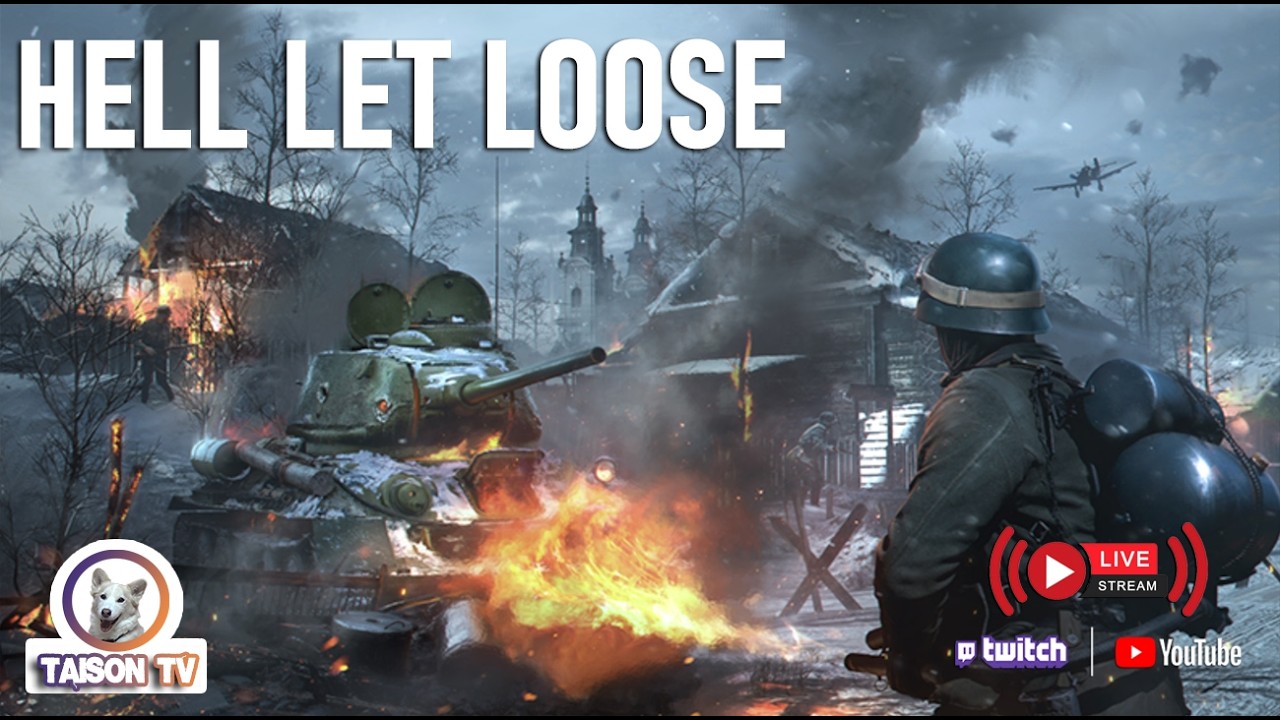 🔔📲🚨 Domingo de Chill en la 2ª Guerra Mundial - Hell Let Loose en Directo