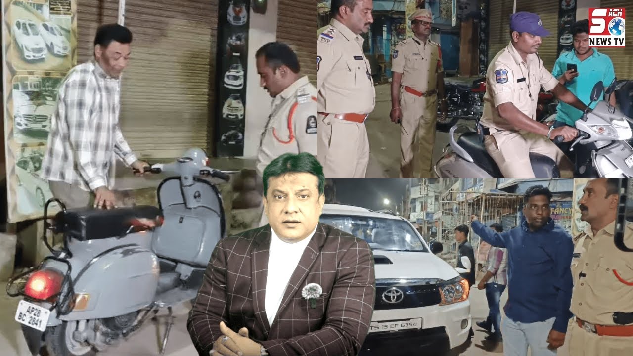 Seedha Gaadi Seized | Latenight Vehicle Checking | Shiva Chandra Inspector Santosh Nagar | SACHNEWS
