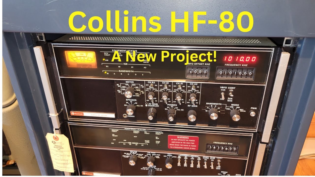 Collins HF-80 Project!