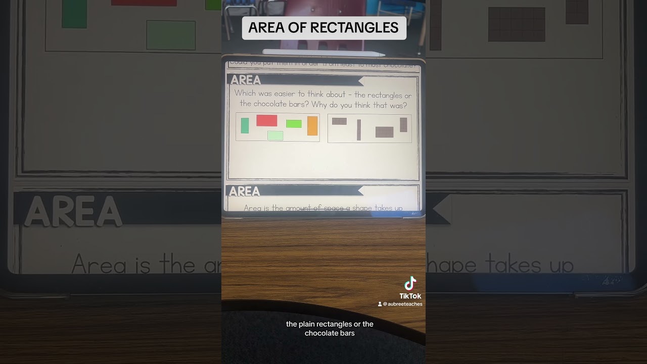 Area of rectangles lesson ready for 3rd grade! #iteachtoo