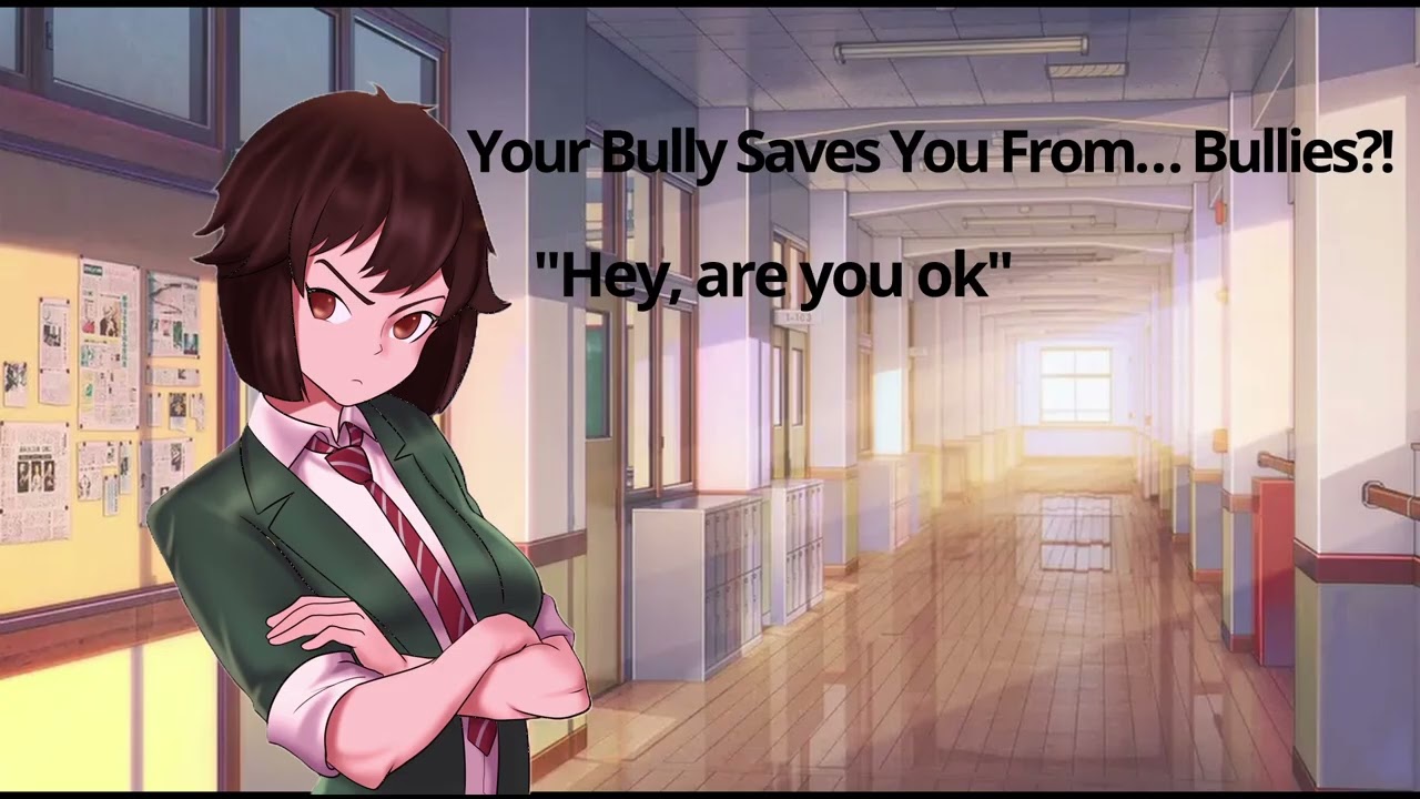 [F4M]Your Bully Saves You From… Bullies! [Tsundere] [Nerd Listener] [Teasing] [Injured Listener]