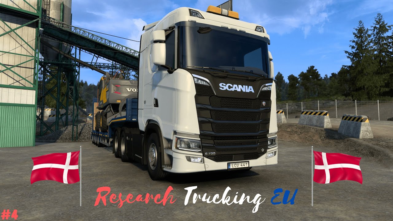 TRUCKING FAIL - Ended up in wrong country! (ETS2 - Research Trucking EU (Part 4)