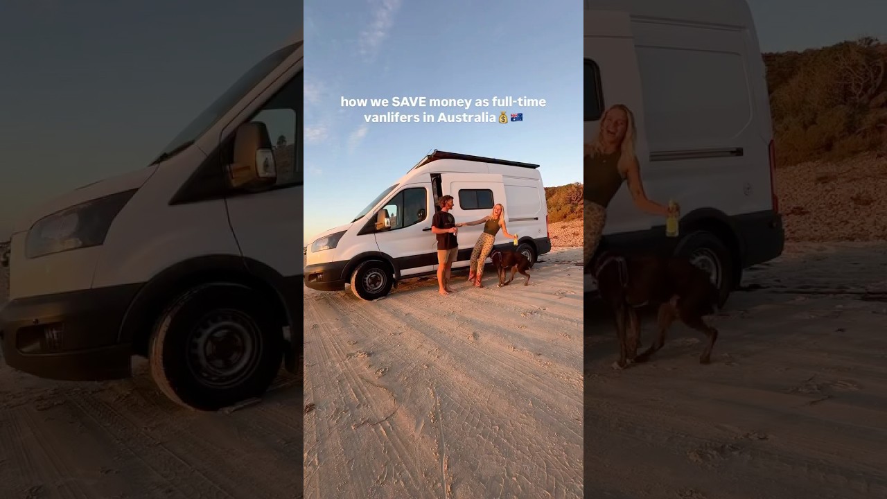 How we save money as full-time vanlifers in Australia #vanlife #vanbuild #DIYvanbuild