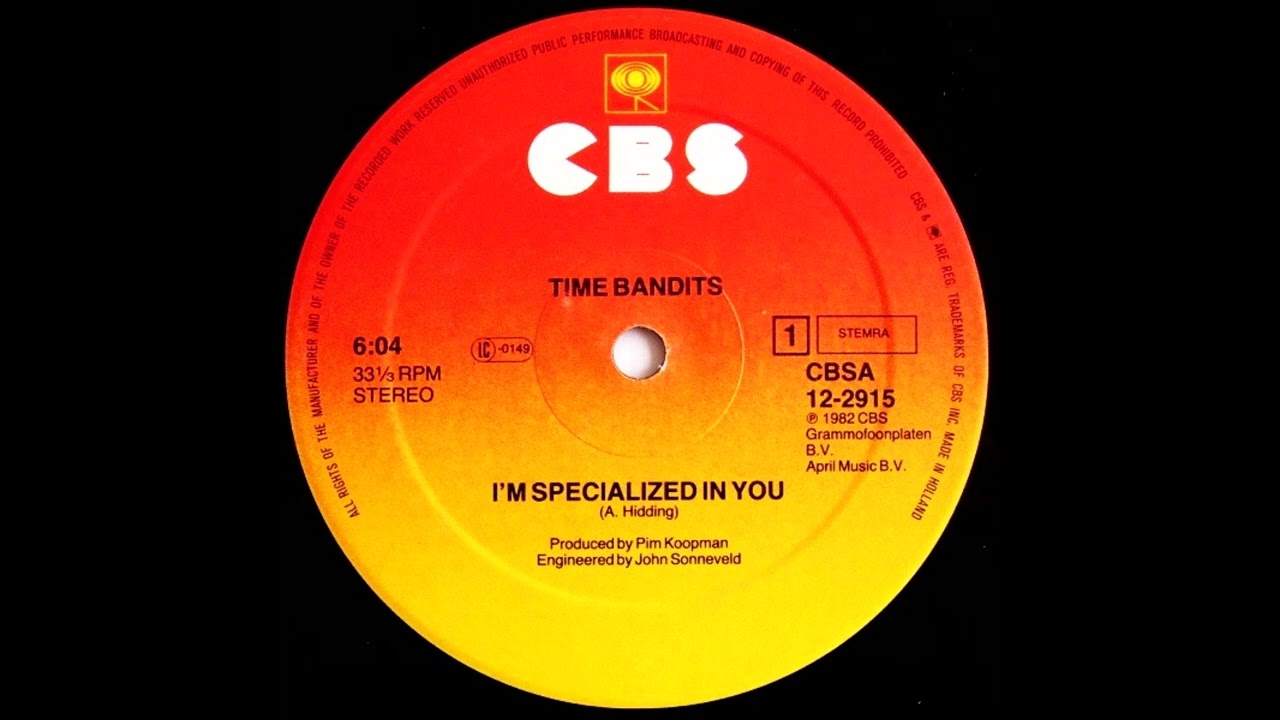 Time Bandits - I'm Specialized in You (karlmixclub extended remix version)