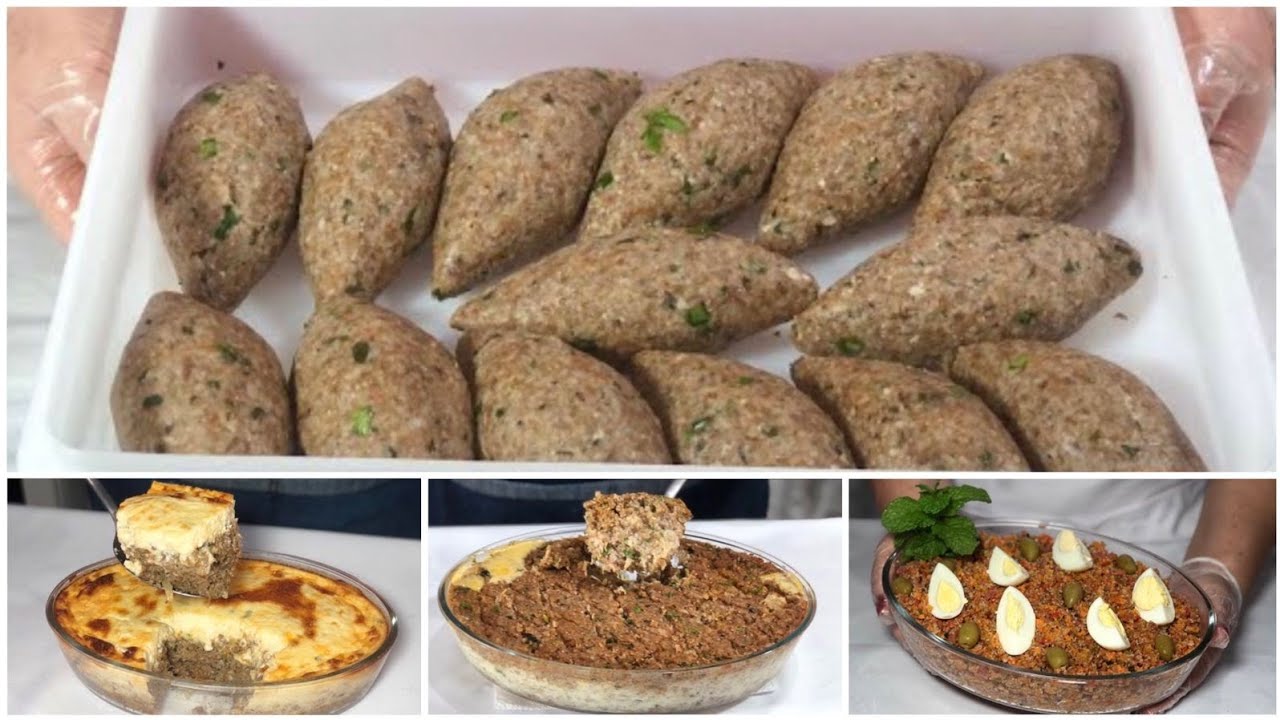 04 RECEITAS DIFERENTES DE QUIBE (KIBE)