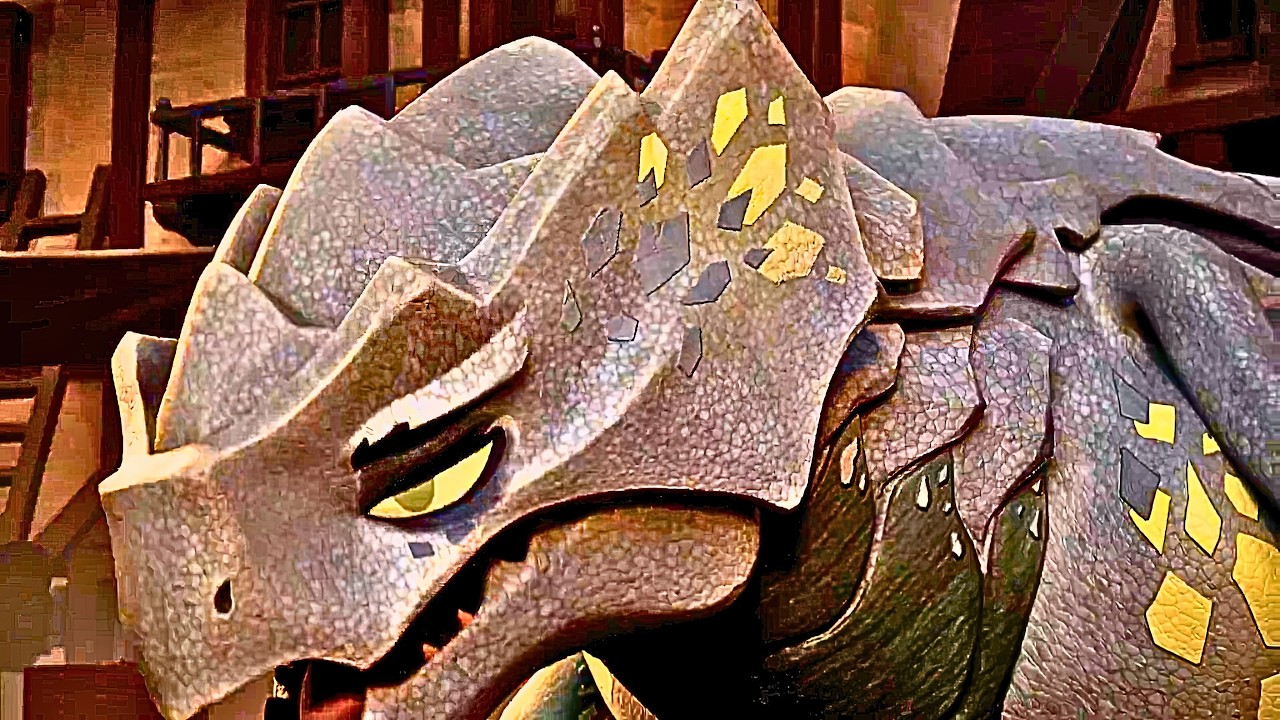 Ninjago Dragons Rising Season 4 | Riyu Is Seriously Injured by a Monster Scene Recap