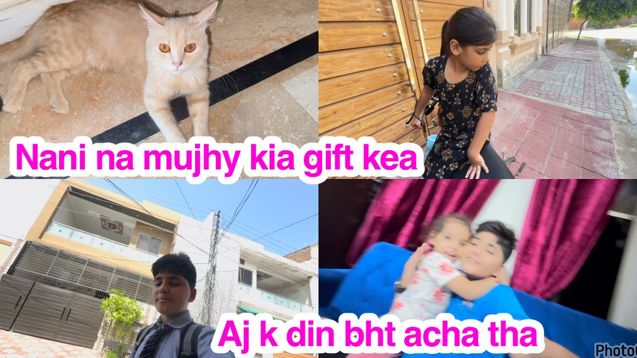 Nani na mujhy kia gift kea,Aj k din bht acha tha,daily vlog