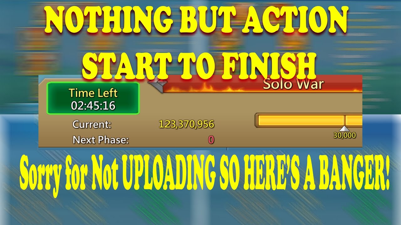 123M Point KvK ACTION PACKED - Lords Mobile
