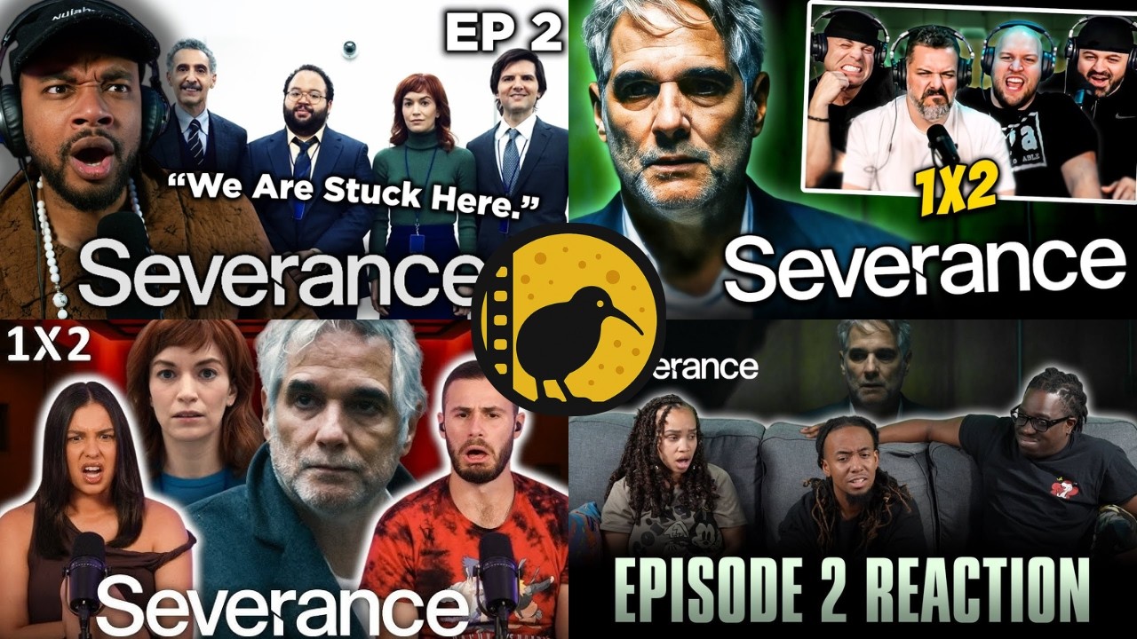 First Timers REACTION to Severance 1x2 || FULL Episode Medley Compilation || Episode 2 Fan Mashup
