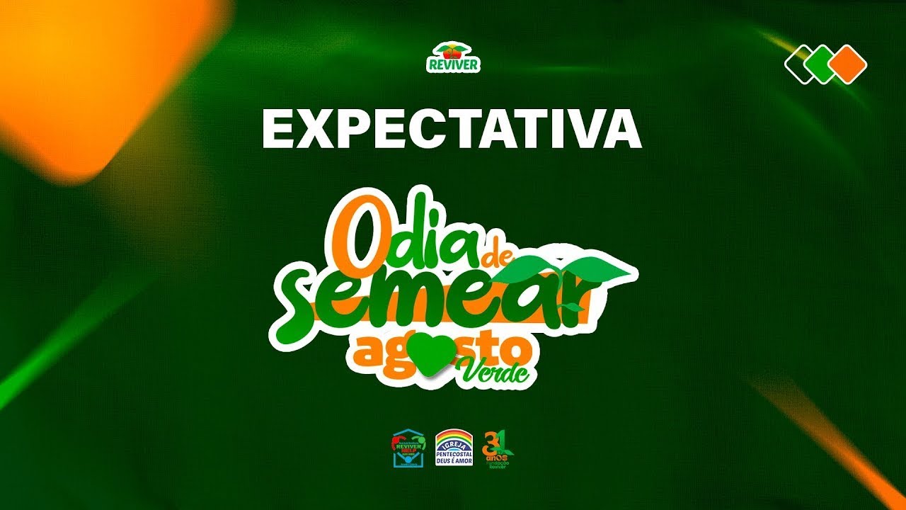 Preparativos Aniversário de 31 Anos da Fundação Reviver | AO VIVO | 23/08/2025 | IPDA