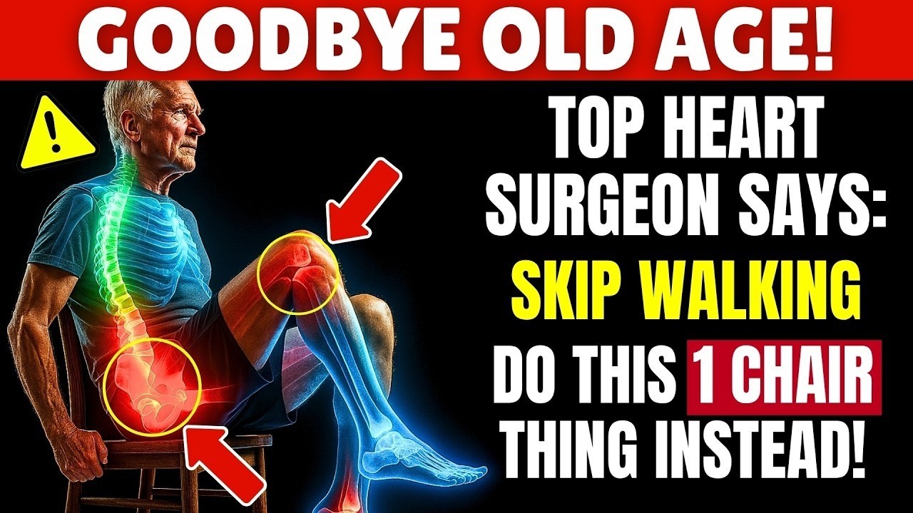Over 60? These 5 Chair Exercises Are Better Than Walking | Senior Fit Secrets