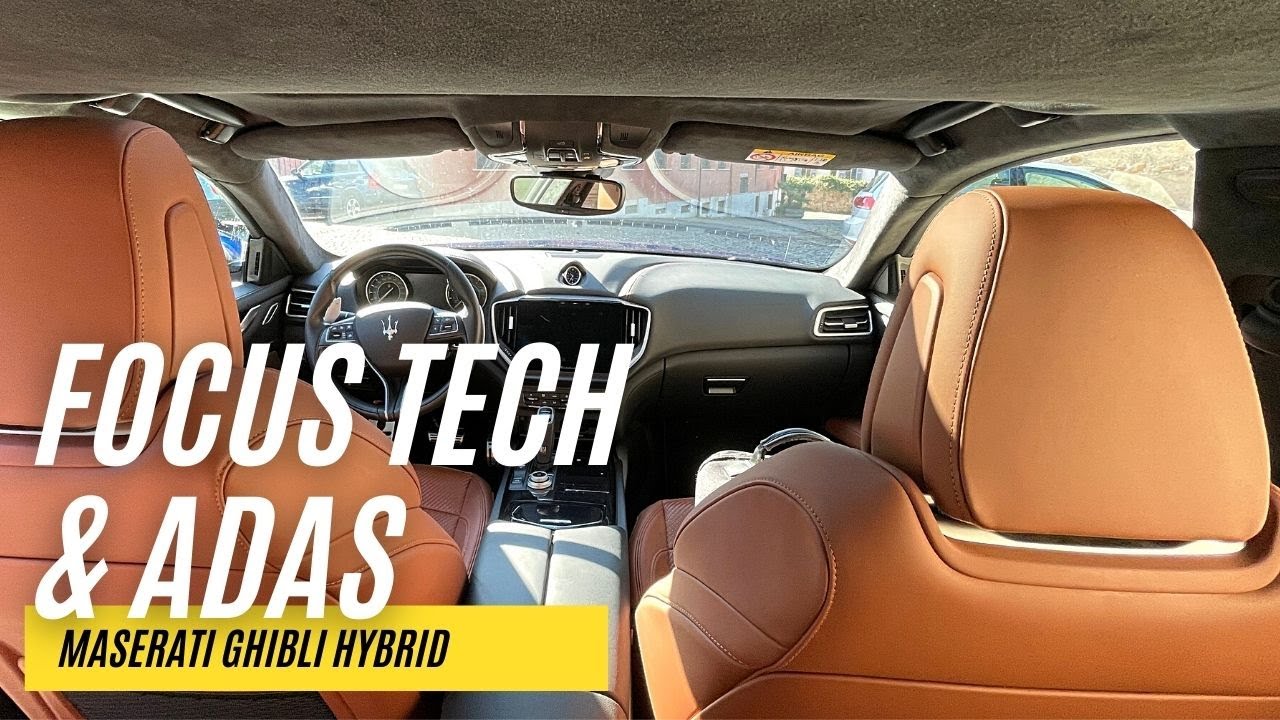 2022 Maserati Ghibli Hybrid GranSport | FOCUS INFOTAINMENT & ADAS