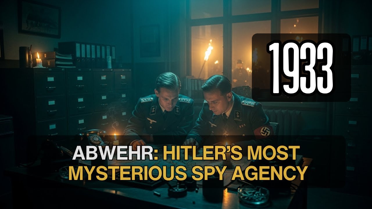 1933 Abwehr | Hitler&rsquo;s most mysterious spy agency | Boring History For Sleep